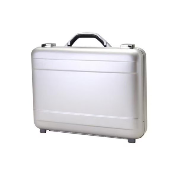 TZ Case AC-44 S Molded Aluminum Attache Case; Silver - 4 x 13 x 18 in., Tz Case, Mfr#: AC-44 S